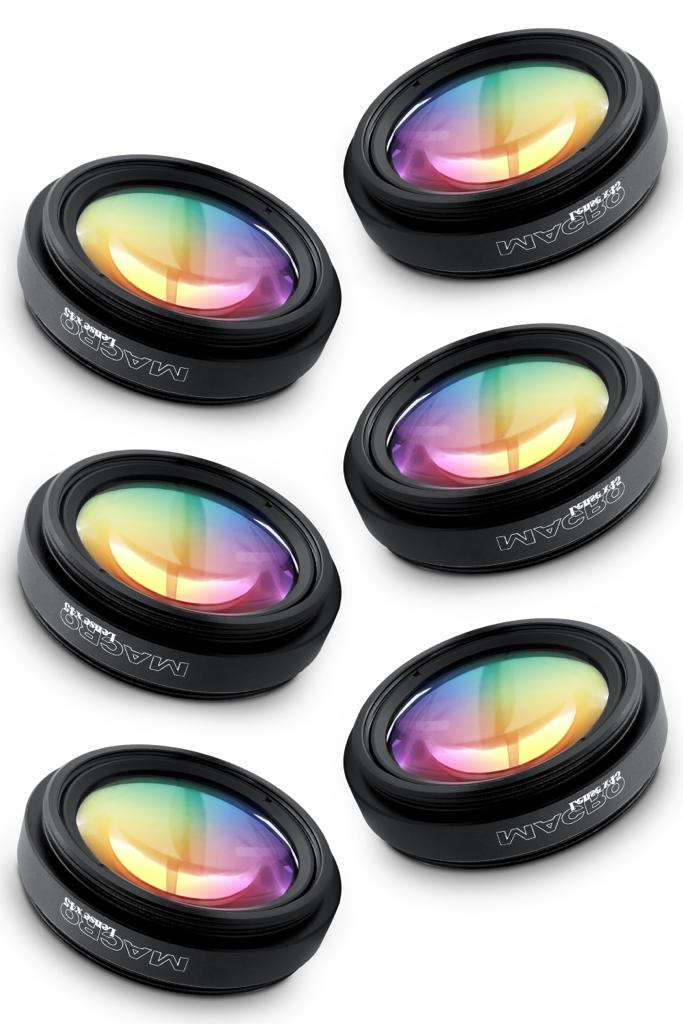 "MACRO LENS ATTACHMENT FOR PHONE 0.45X 12.5X MACRO."