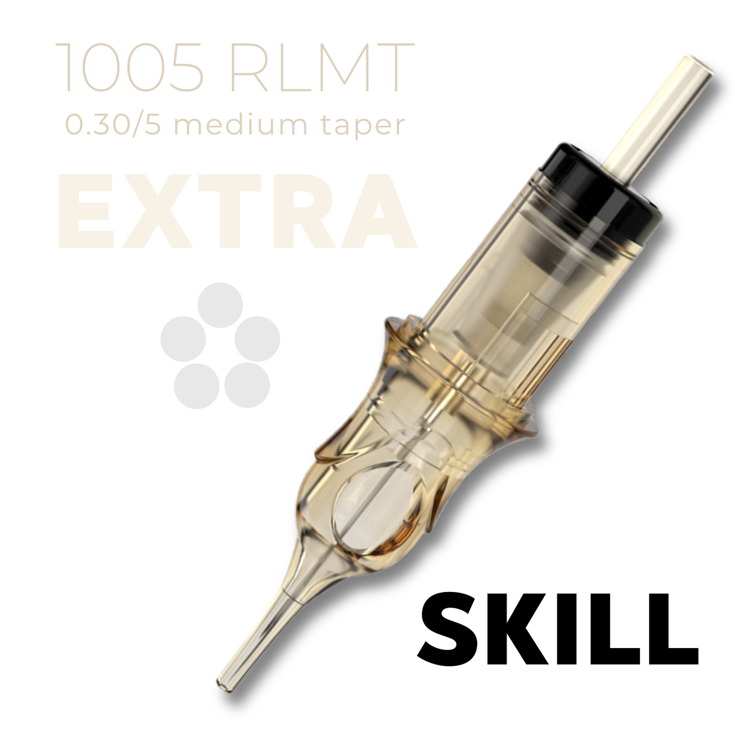 NEEDLE EXTRA SKILL (20 .PCS) MEDIUM TAPER 1005 RLMT 0.30 / 5
