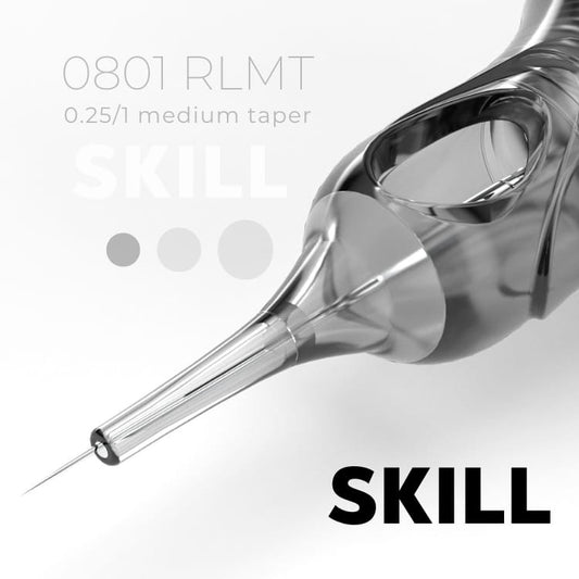 NEEDLE SKILL (20 PCS.) MEDIUM TAPER 0801 RLMT 0.25 / 1