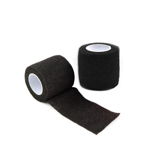Cohesive Self-Adhesive  Elastic Bandage, 5cm x 4.5m, Black