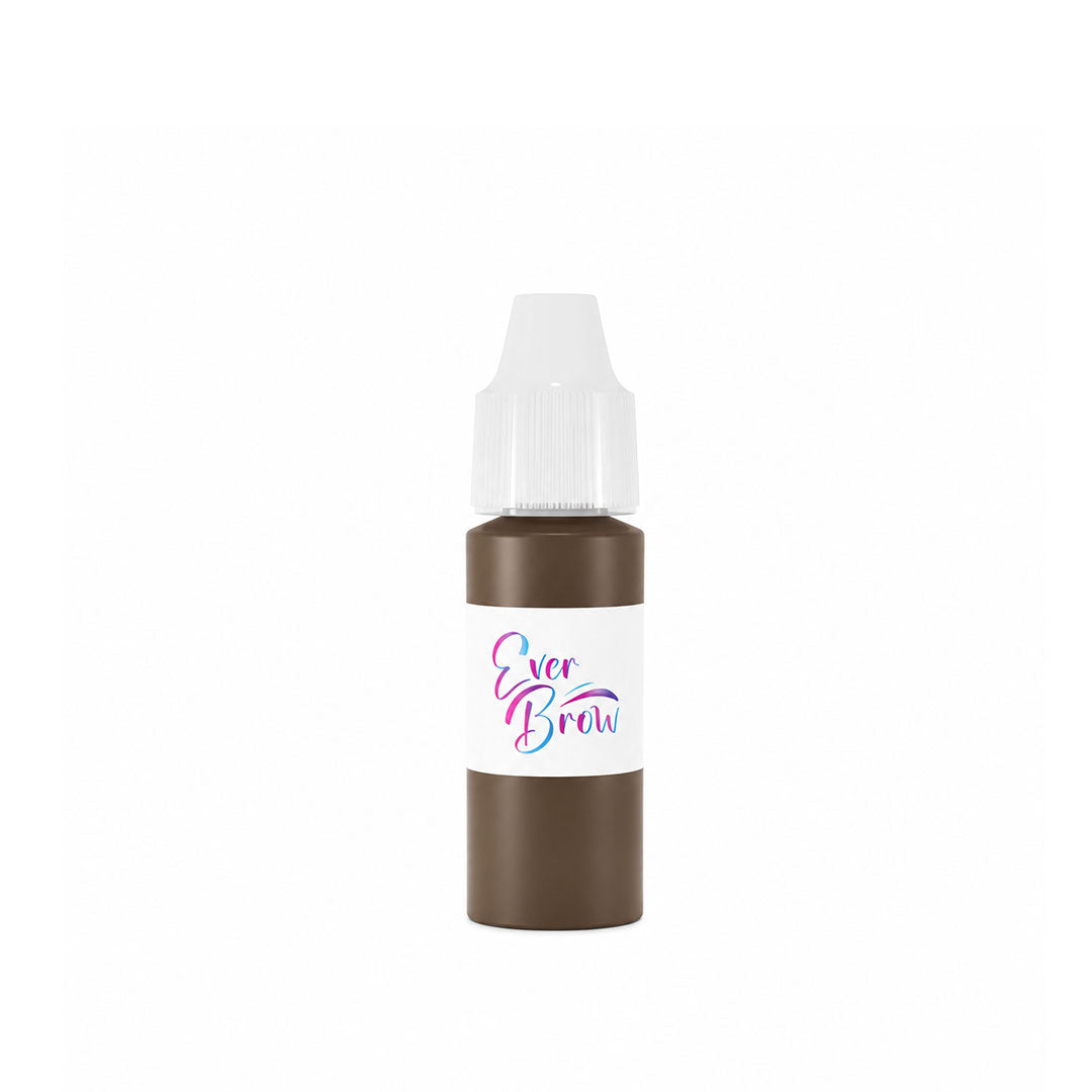 Permanent makeup bollulo ink bottle with white cap on a white background, featuring the brand 'CLINITA'.
