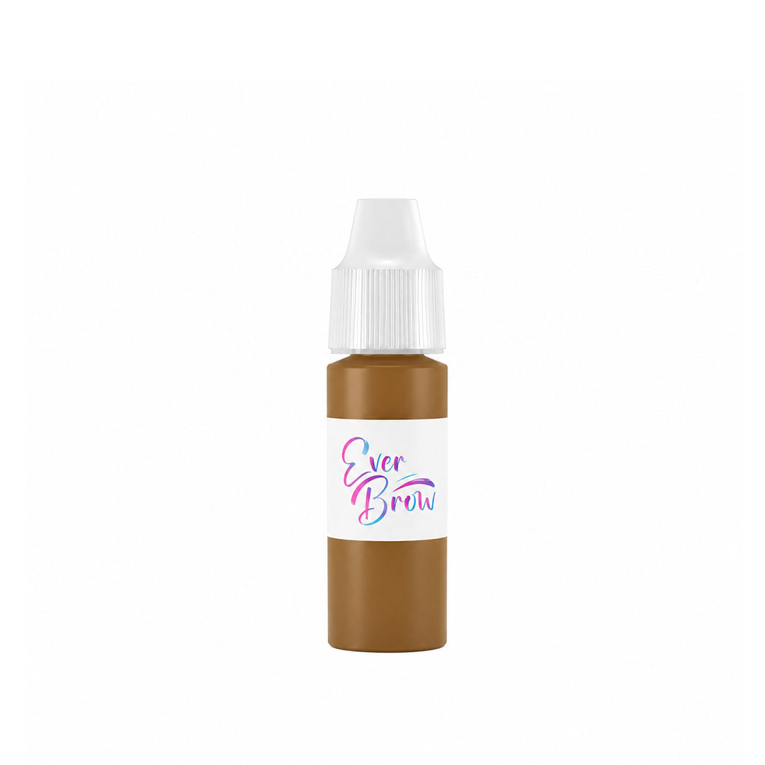 Permanent makeup kalahari ink bottle with white cap on a white background, featuring the brand 'CLINITA'.
