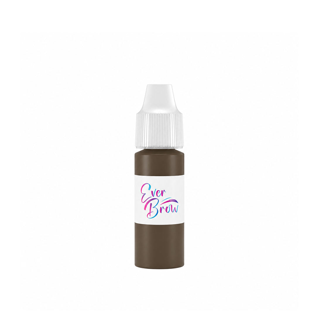 Permanent makeup muai beach ink bottle with white cap on a white background, featuring the brand 'CLINITA'.