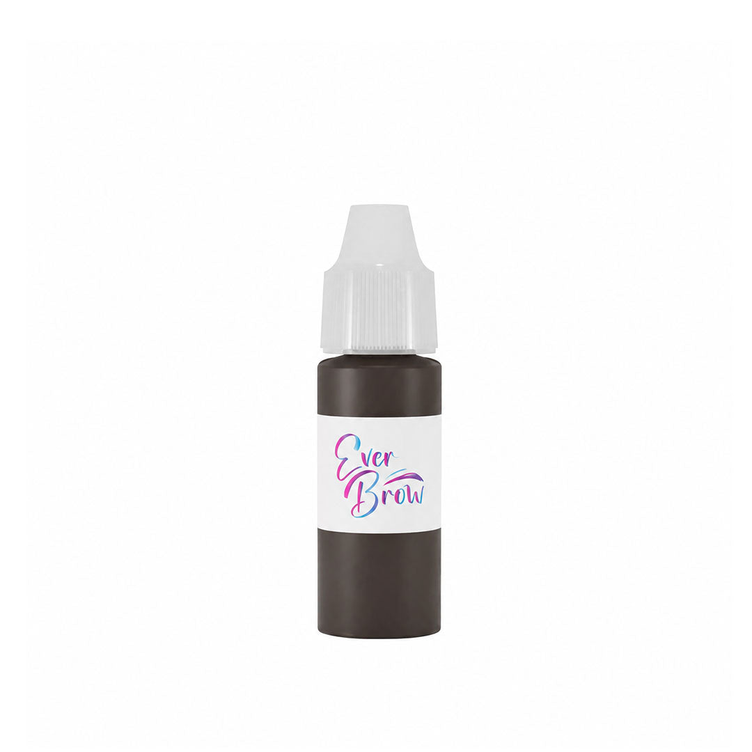 Permanent makeup stromboli ink bottle with white cap on a white background, featuring the brand 'CLINITA'.