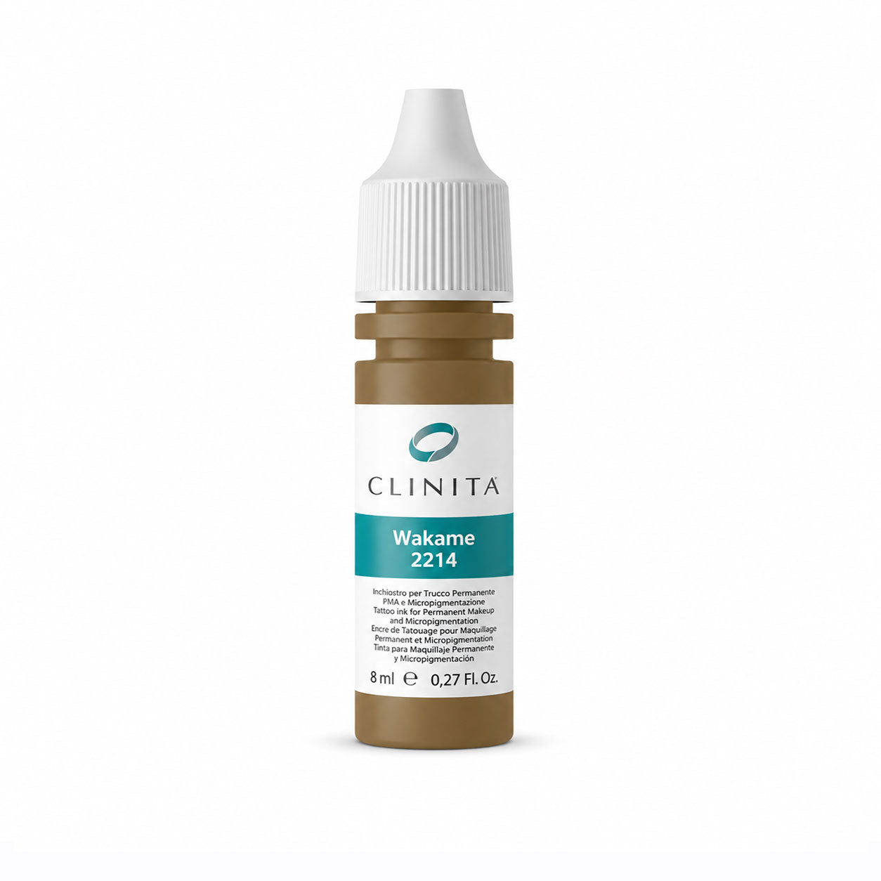 Clinita Wakame 2214 pigment bottle on a white background