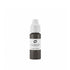 Permanent makeup bistro ink bottle with white cap on a white background, featuring the brand &
