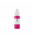 Permanent makeup fuchsia ink bottle with white cap on a white background, featuring the brand &