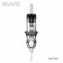 Black-colored needle with &